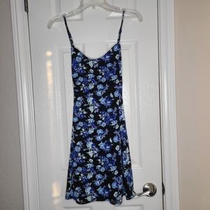 Blue Floral Dress